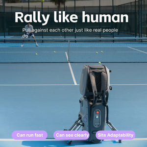 AceiiLab A1 AI Tennis Robot– Moving Smart Tennis Ball Machine
