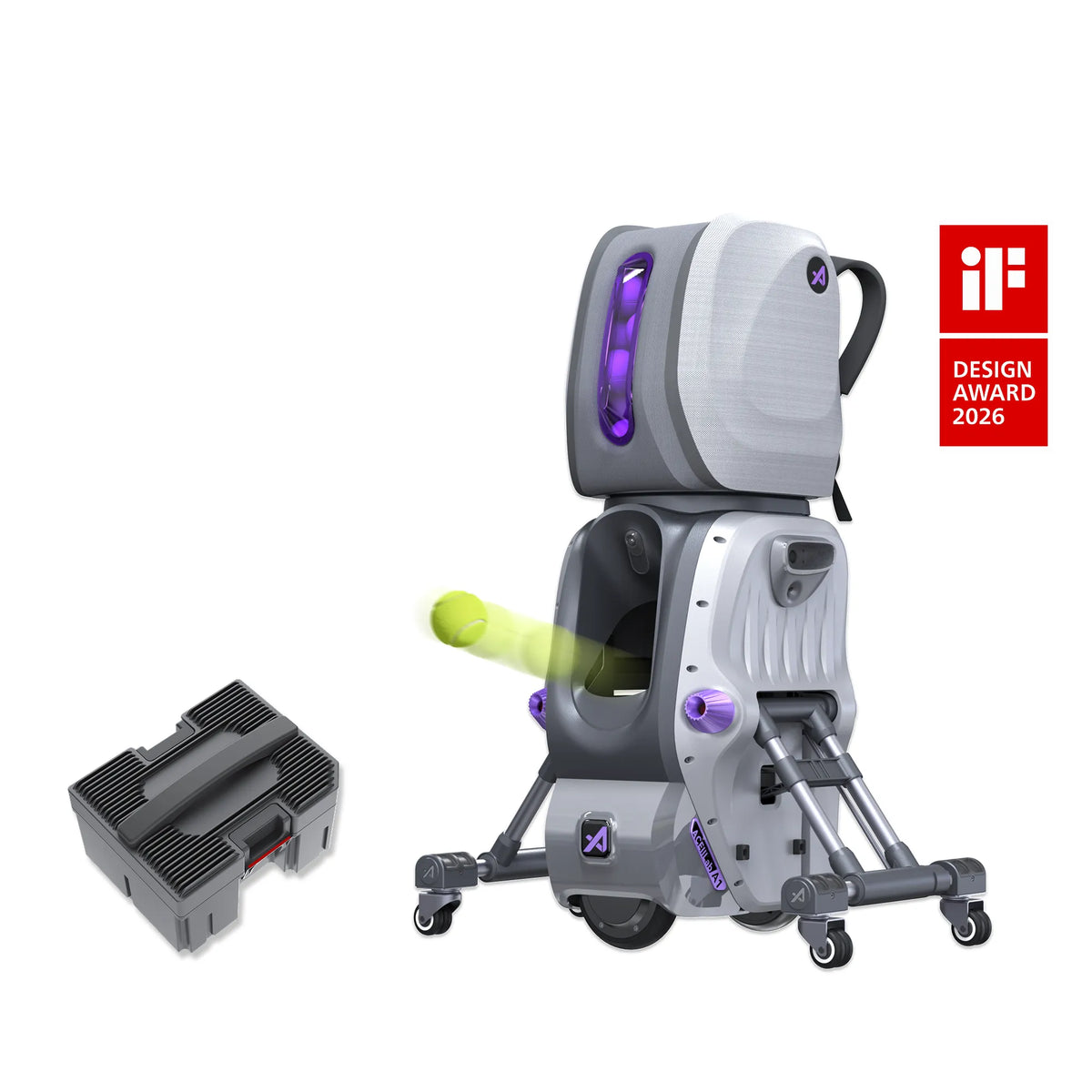 AceiiLab A1 AI Tennis Robot– Moving Smart Tennis Ball Machine