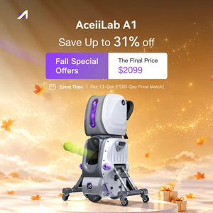 AceiiLab A1 AI Tennis Robot– Moving Smart Tennis Ball Machine