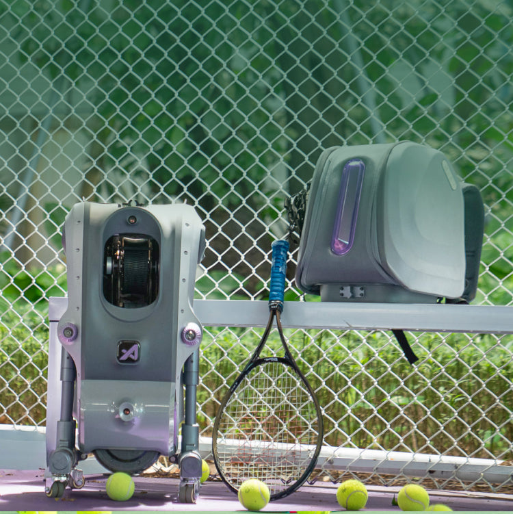 From New Atlas- This ball-shooting robot wants to be your tennis coach