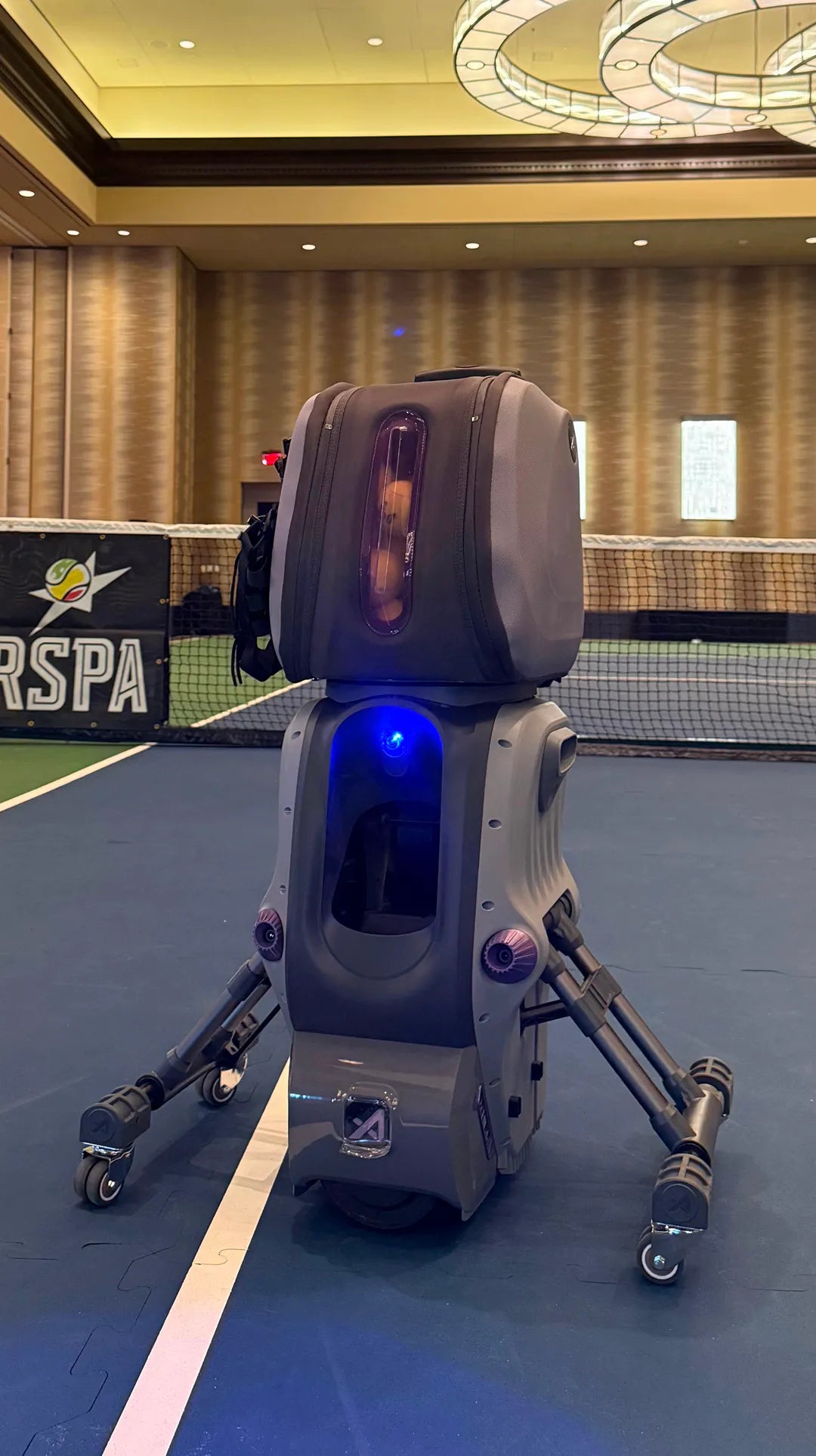 AceiiLab A1 at a racquet sports industry event